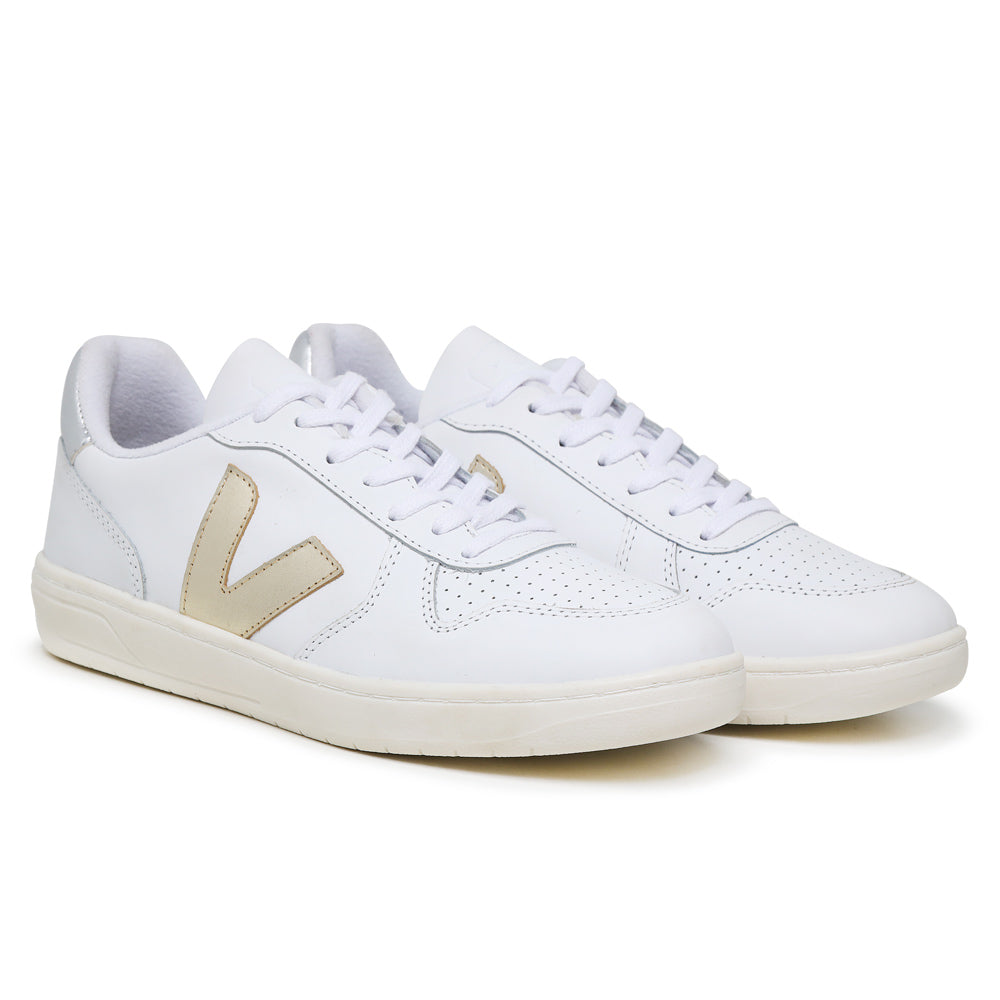 Compre 1 Leve 2 Pares V-10 White Platine Silver e V-12 White Black