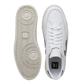 TÊNIS VERT V-12 COURO EXTRA WHITE BLACK