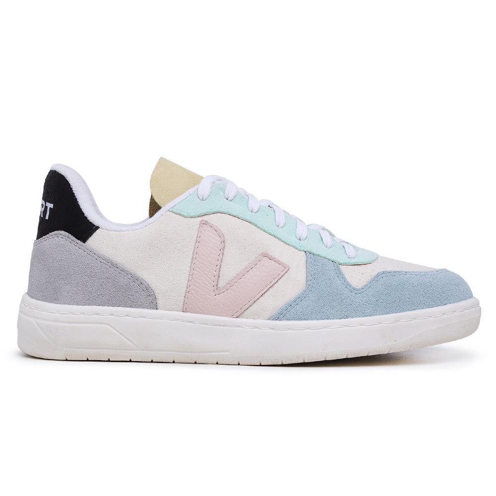 Compre 1 Leve 2 Pares V-10 Suede Multico Natural e V-12 White Black