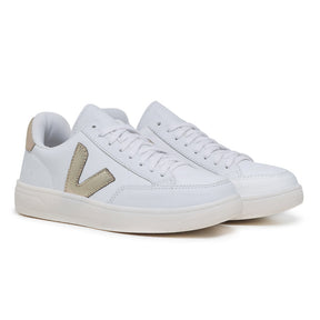 Compre 1 Leve 2 Pares V-10 Suede Multico Natural e V-12 White Platine